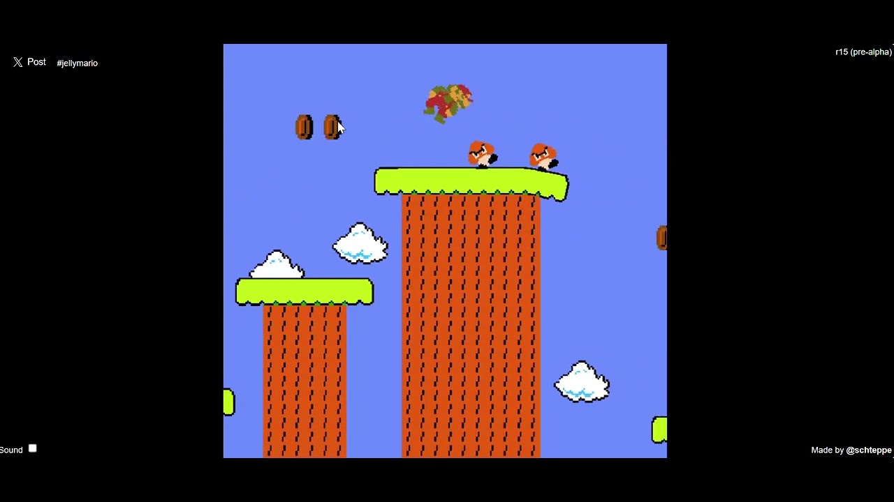Playing Jelly Mario!