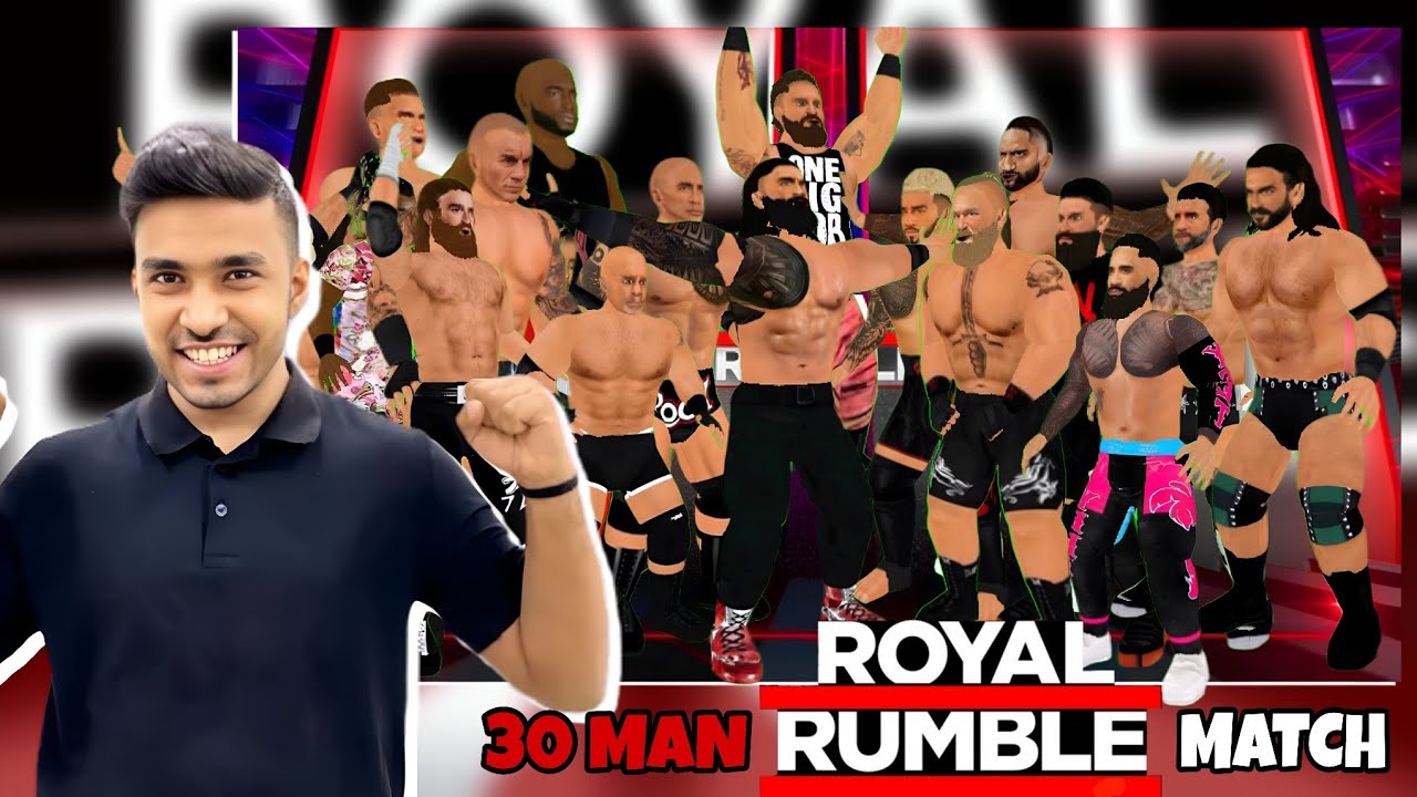 30 MAN ROYAL RUMBLE MATCH 2025-                          WWE 2k25 !!!!! 😲