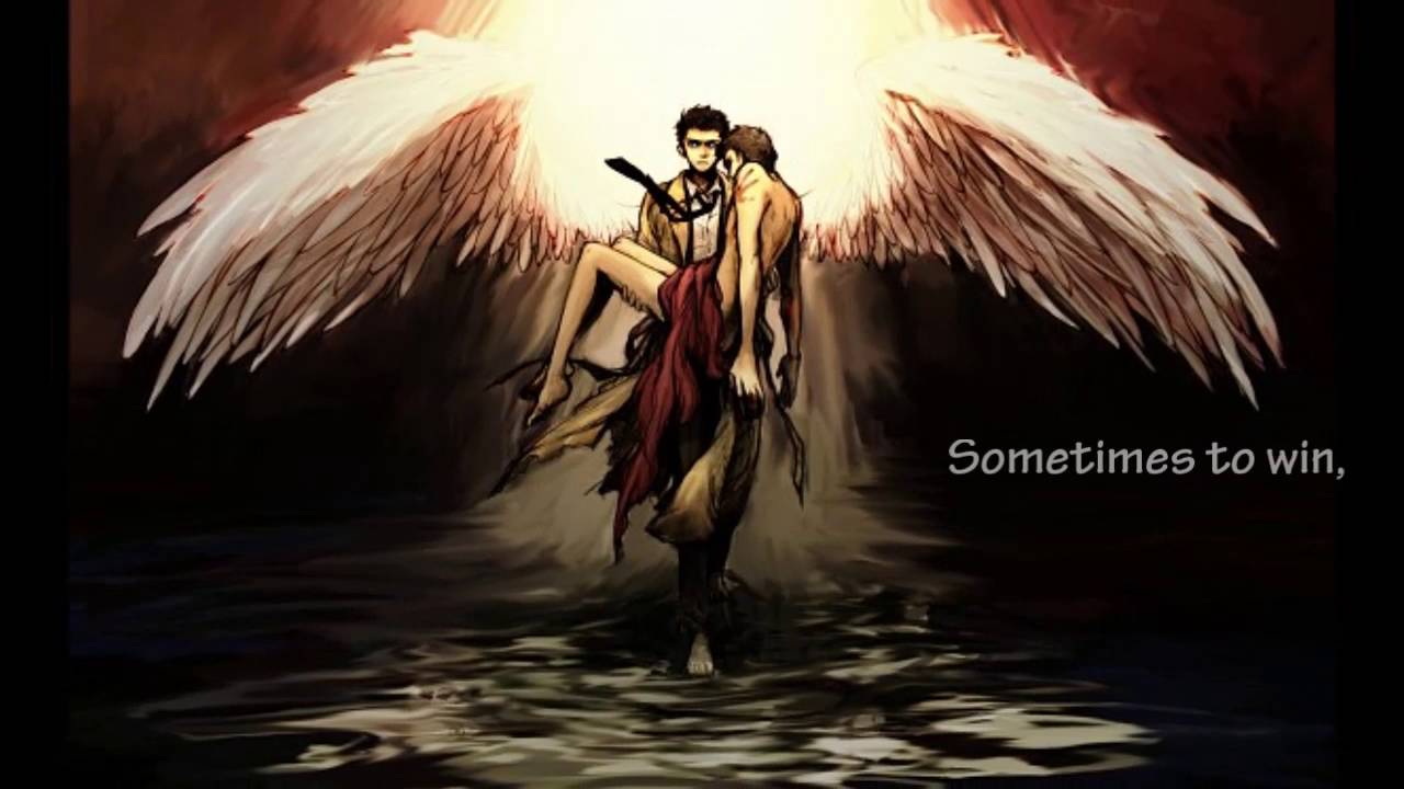 Angel with a shotgun | Supernatural | Dean x Castiel | Destiel