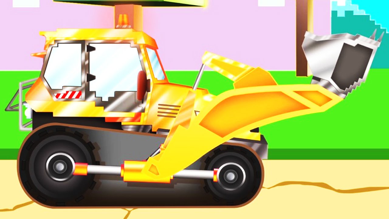 Buldozer Pipo ve onun çekici aracı | Çocuklar için Minecraft gibi çizgi film