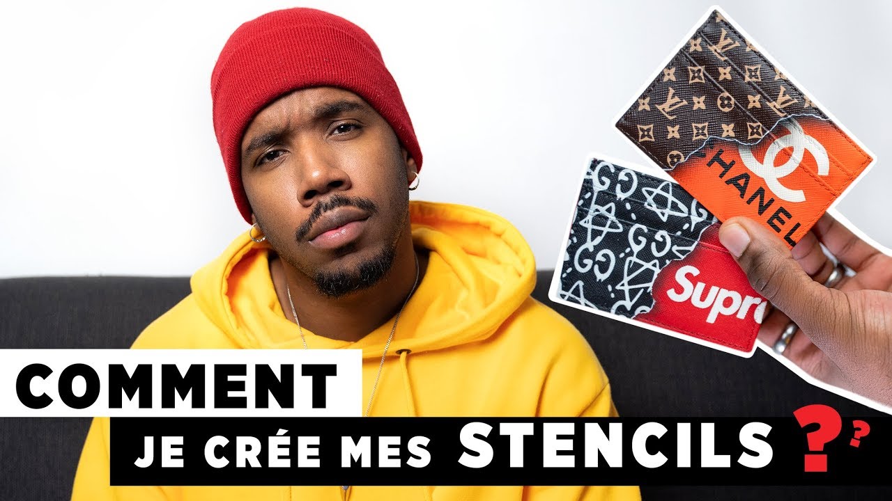 TUTO CUSTOM - COMMENT JE CREE MES STENCILS ?