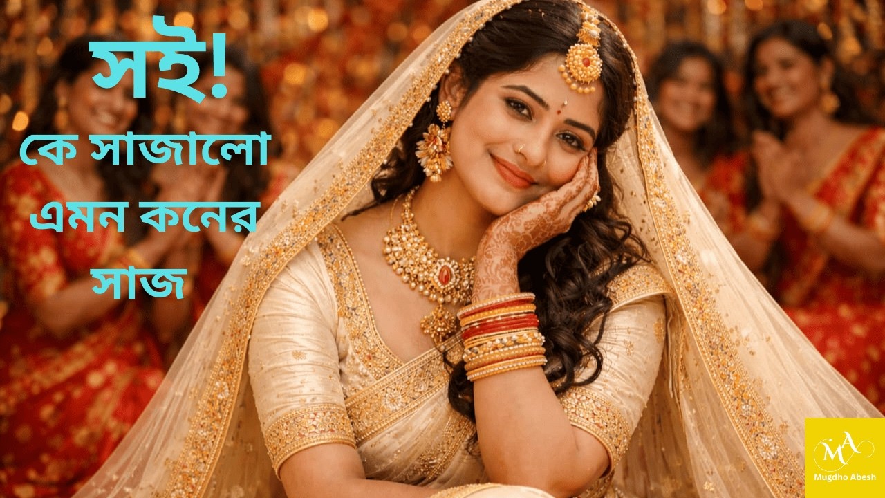 ও সই ! কে সাজালো এমন কনের সাজ | New Bangla Wedding Song | Bridal Song 2026 l Mudgo Abesh
