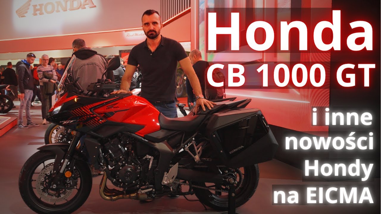 Nowa Honda CB 1000 GT! Co jeszcze Honda pokazała na EICMA?