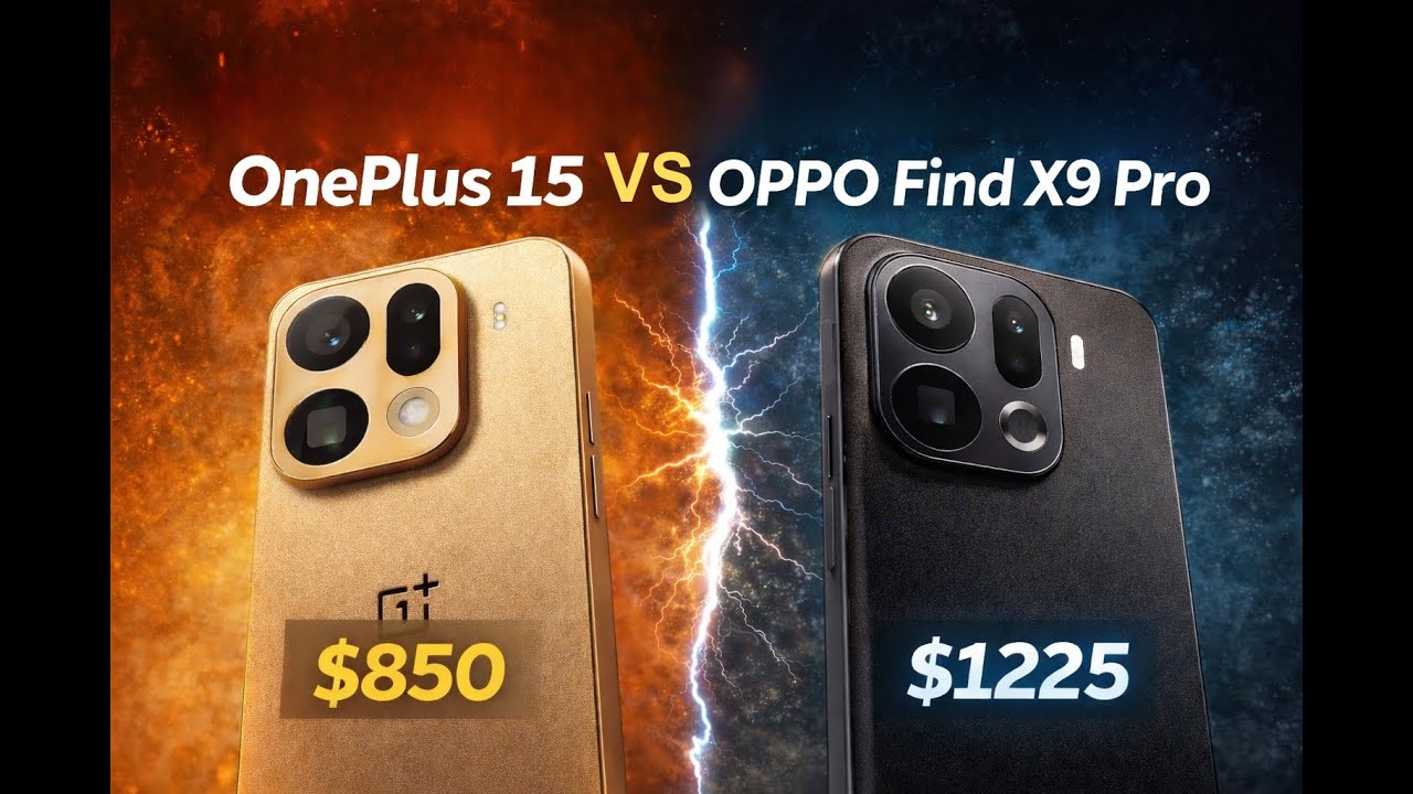 لا تشتري Oppo Find X9 Pro قبل مشاهدة هذا الفيديو! (مقارنة مع OnePlus 15)