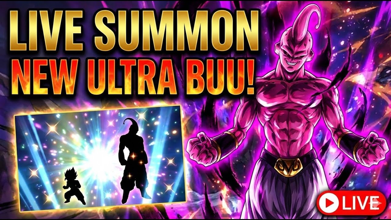 Dragon Ball Legend soummon on new Ultra buu & pvp today challenge majin buu saga without any BUFF