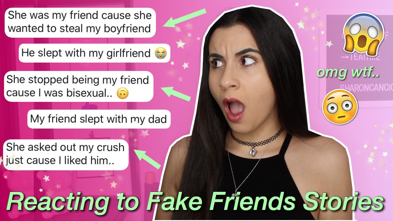 Exposing Your Juicy Fake Friends Stories (the tea!) | Just Sharon