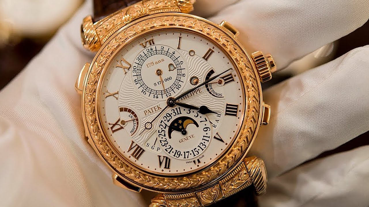 Top 10 Most Expensive Watches In The World (Patek Philippe, Graff, Jacob&Co)