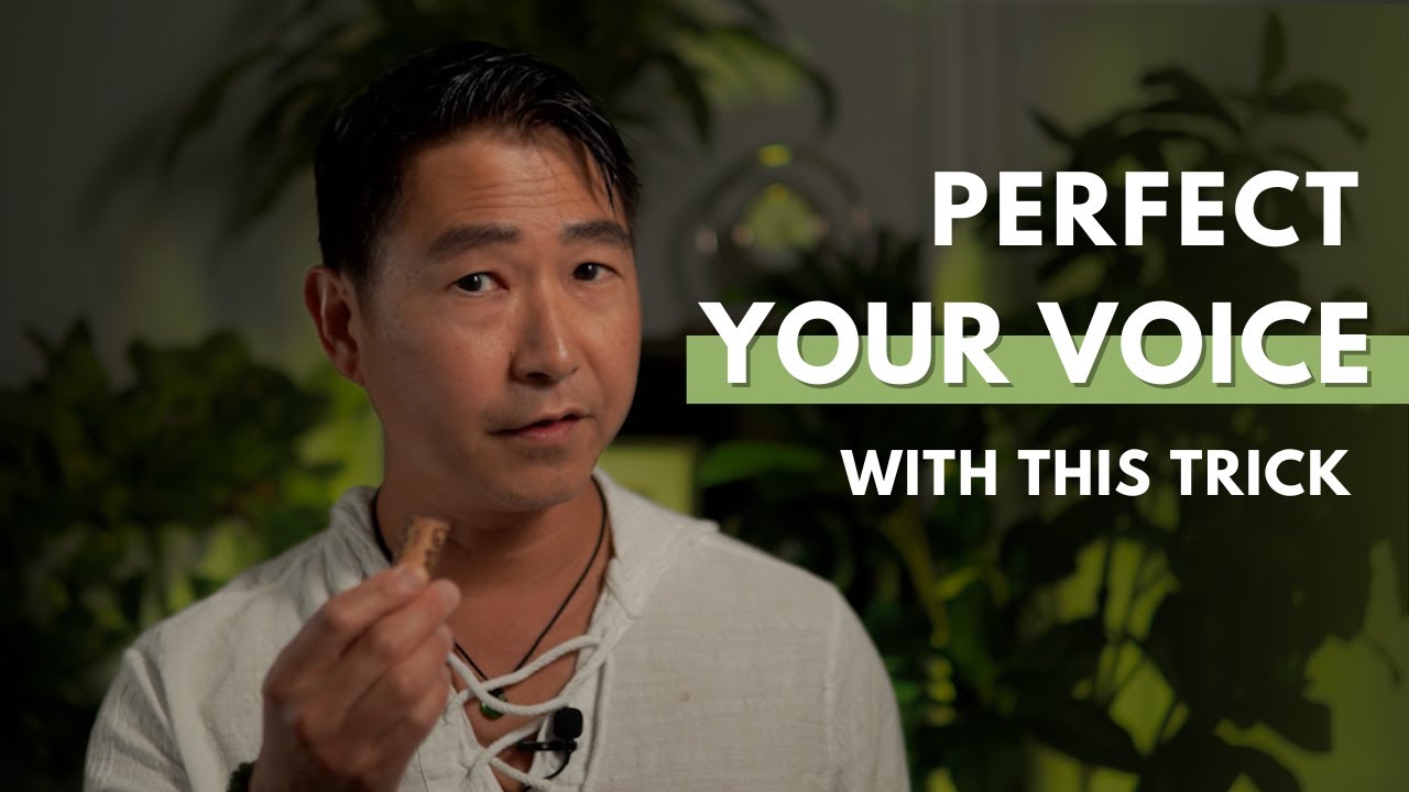 The Secret Tip to a Great Voice
