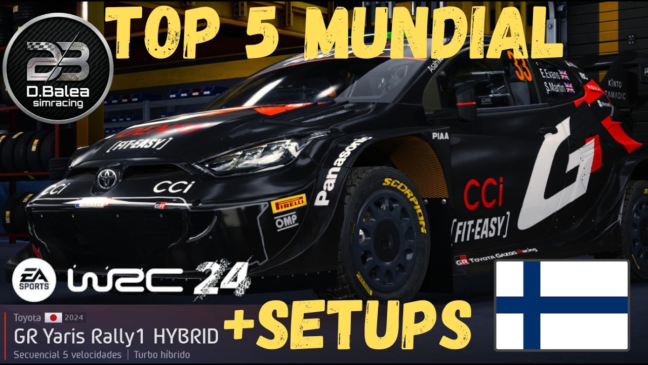 🚀WORLD RECORD🚀 ✅5.º🏆🌍📌CONTRARRELOJ 📌WRC EA SPORTS™ ➕ SETUPS 🏁FINLANDIA 🏁 LEUSTU 💧Capitulo 2 IN 2026