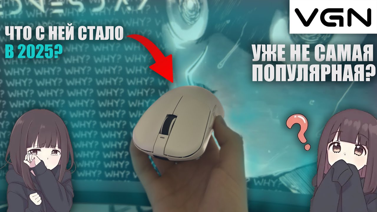 ЧТО СТАЛО С НЕЙ?! Что стало с мышкой VGN Dragonfly F1 Pro Max
