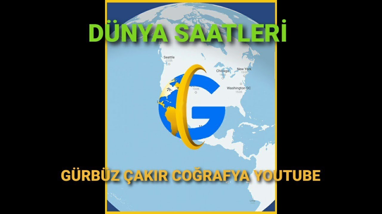 DÜNYA SAATLERİ #yerelsaathesapları #ulusalsaat #uluslararasısaatdilimleri