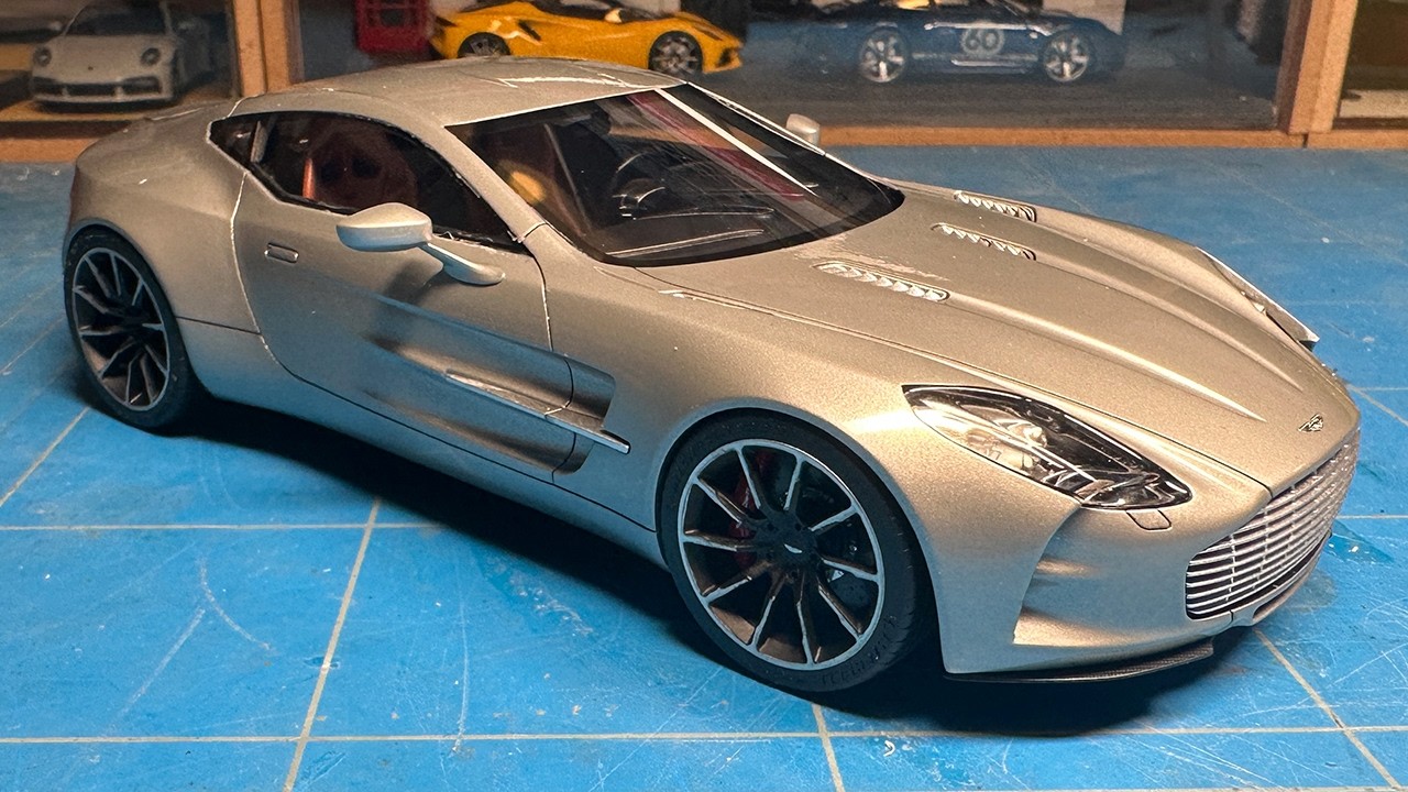 Модель Alpha: Aston Martin One 77 Часть 2: Окончательная сборка