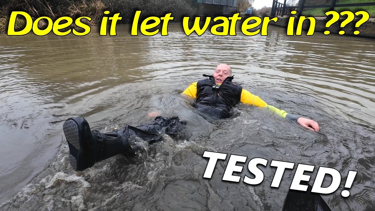 Бюджетный гидрокостюм - тест на погружение в воду!!