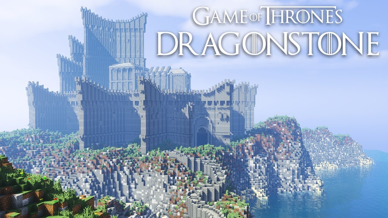 Recreating DRAGONSTONE In Minecraft | Game of Thrones