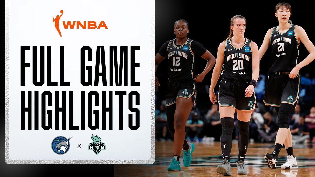 MINNESOTA LYNX vs. NEW YORK LIBERTY | FULL GAME HIGHLIGHTS | June 7, 2022