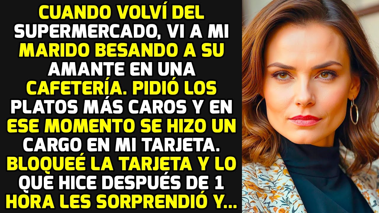 Volviendo Del Supermercado Vi A Mi Marido En Un Café Besando A Su Amante Y Luego.. HISTORIAS LA VIDA