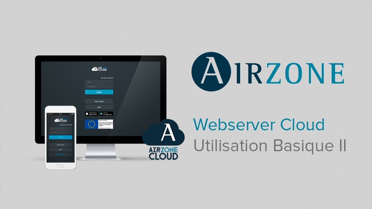 Webserver Airzone Cloud : Utilisation Basique II