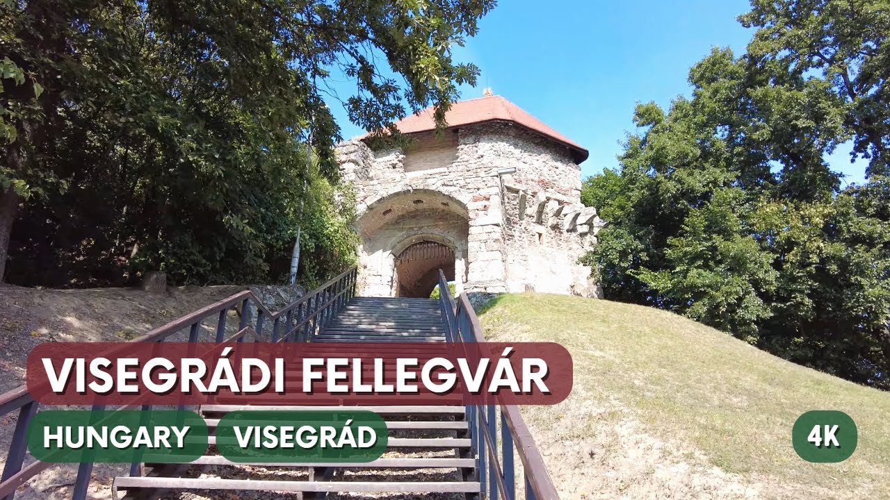 Visegrádi Fellegvár - Visegrád Citadel - Walking in Hungary