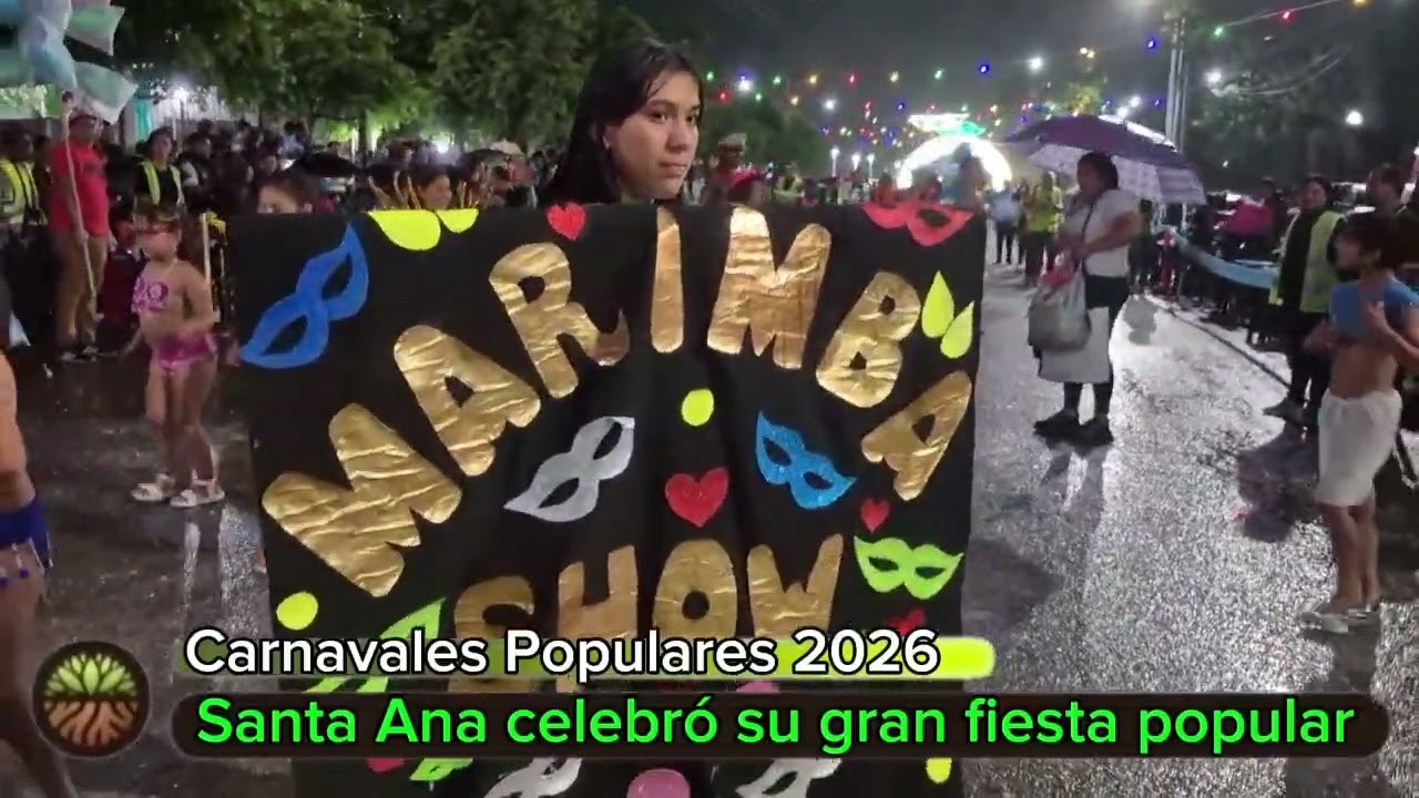 Primera noche de Los Carnavales Populares de Santa Ana 2026