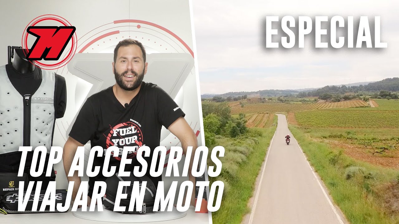 ¡VIAJAR EN MOTO! ¿Qué llevar? 🤩 TOP 9 ACCESORIOS y gadgets para tu viaje. ¡Like a pro!