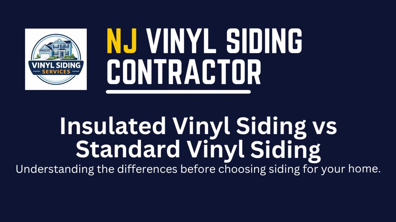 Insulated Vinyl Siding vs Standard Vinyl Siding | What’s the Difference?