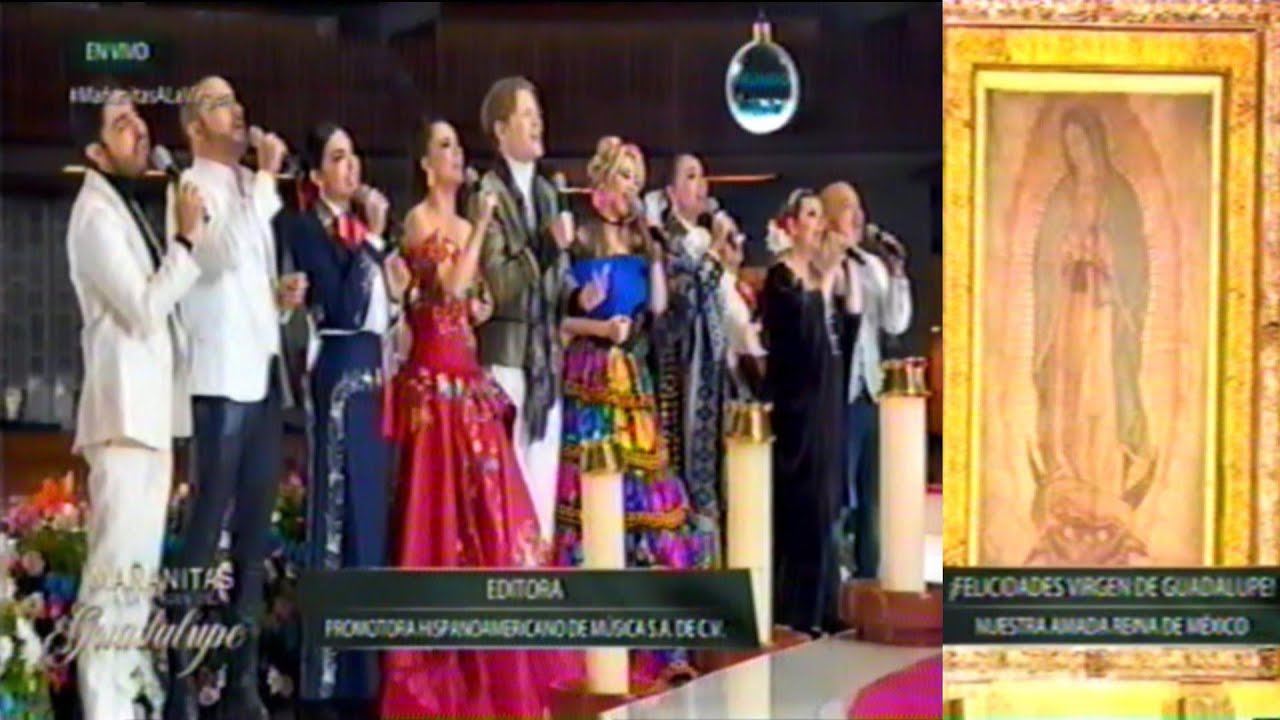 Mañanitas a Santa Maria de Guadalupe Elenco Azteca 2021
