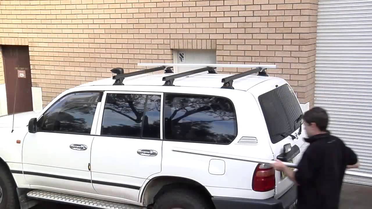 Rhino Rack   Side Boat Loader Installation Part 2   Round Support Bars Installation