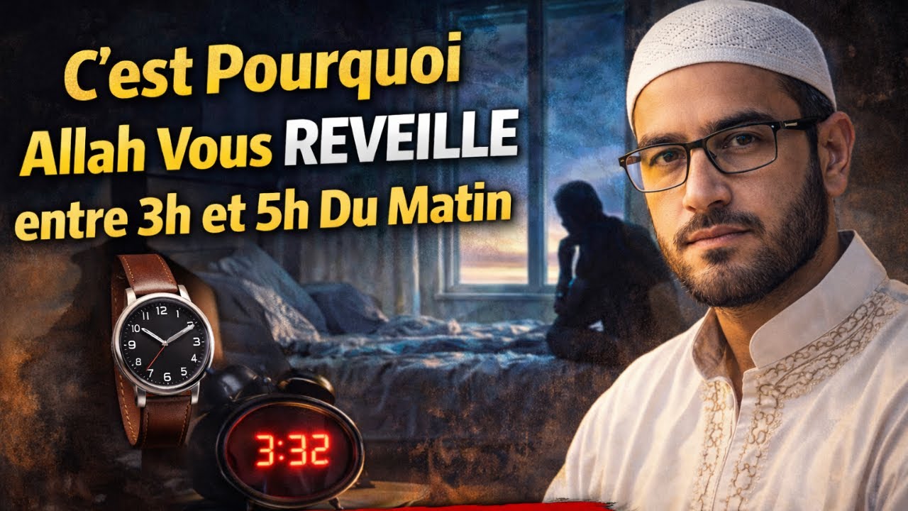 C'est Pourquoi Allah Vous REVEILLE entre 3h et 5h Du Matin | Islam
