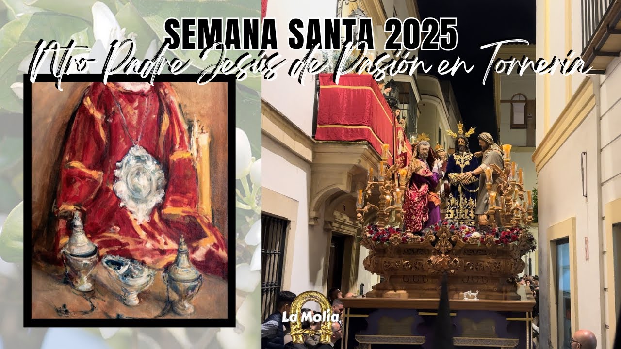 [4K] Ntro. Padre Jesús de la Pasión en Tornería (Jerez de la Fra, domingo de Ramos 2025)