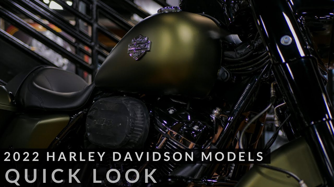 2022 Harley Davidson NEW model lineup | Quick Look.