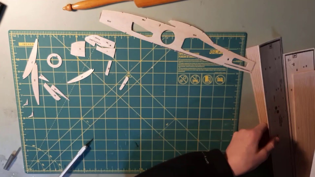 Guillow's North American P-51D Mustang Part 1