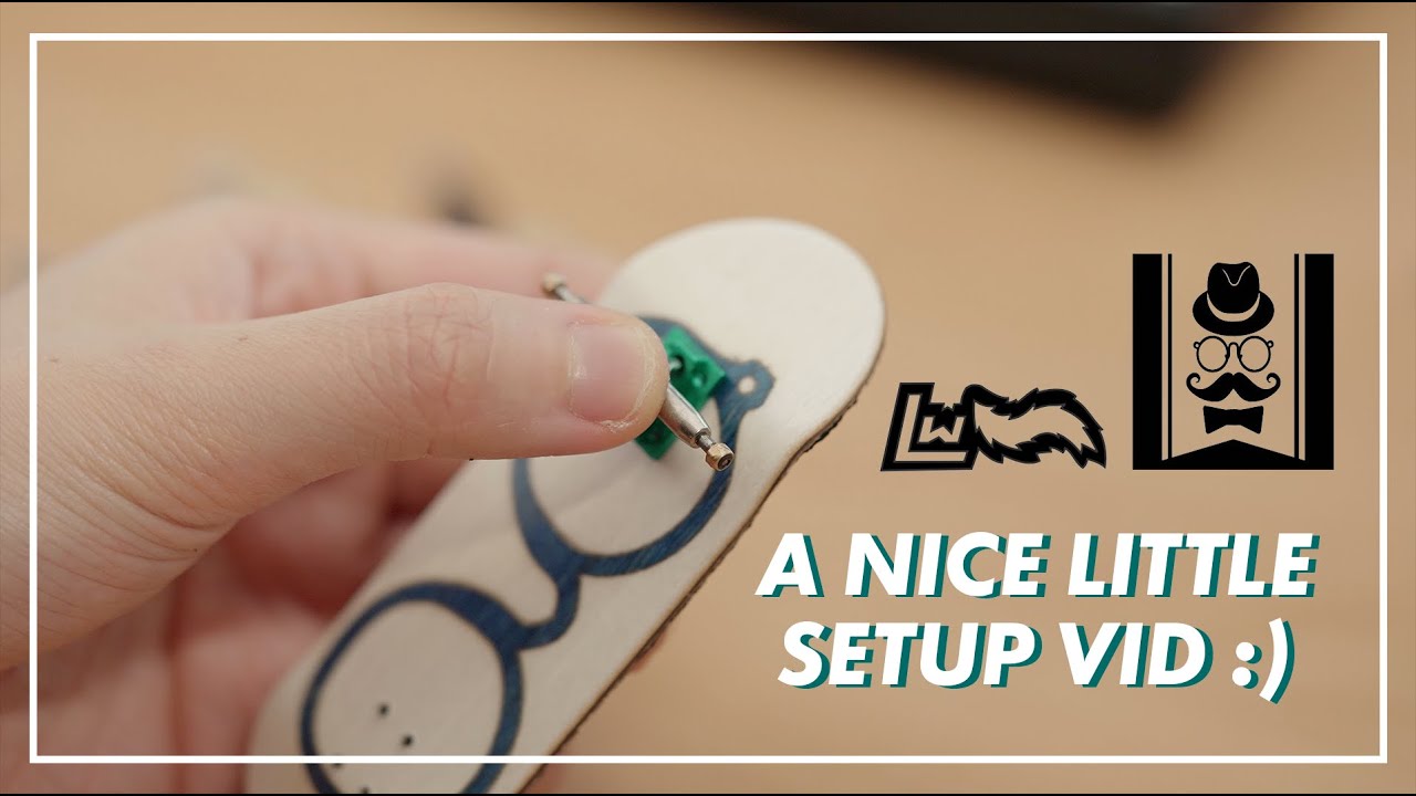 Fingerboard Connoisseur x Lakewoodfb Setup (BRT, Vortex, Cartwheels, LevelUp) | Fingerboarding