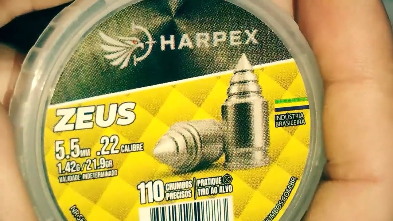 ROSSI R8 BLACK Agrupamento Chumbinho HARPEX ZEUS