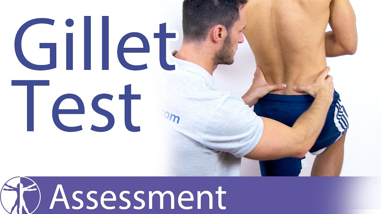The Gillet Test for SI-Joint Dysfunction