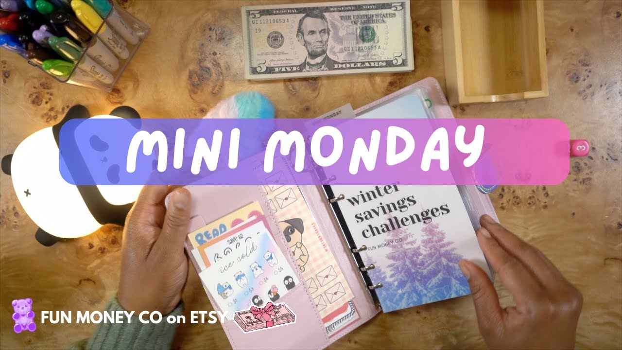 Mini Monday 04 | Cash Stuffing Small Amounts with Intention