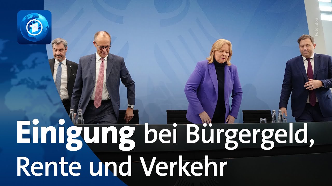 Bürgergeld, Aktivrente, Infrastruktur: Bundesregierung einigt sich auf Reformen