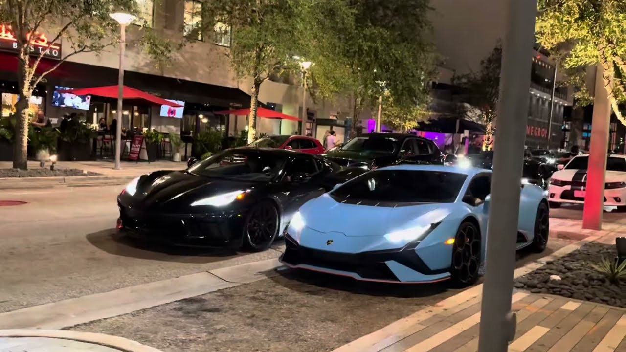Miami Super Cars: Lamborghini, Ferrari, Cybertruck, and More in Brickell