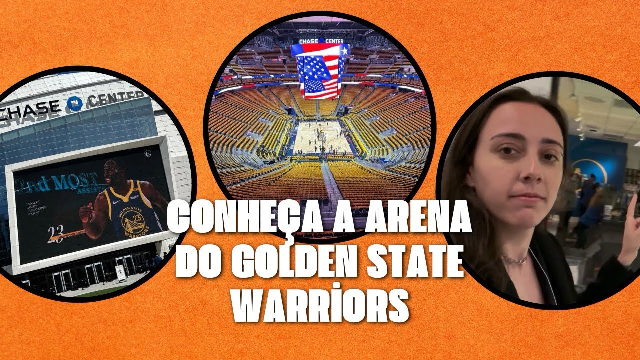 UM DIA COMIGO NO CHASE CENTER, SOFRENDO PELO GOLDEN STATE WARRIORS