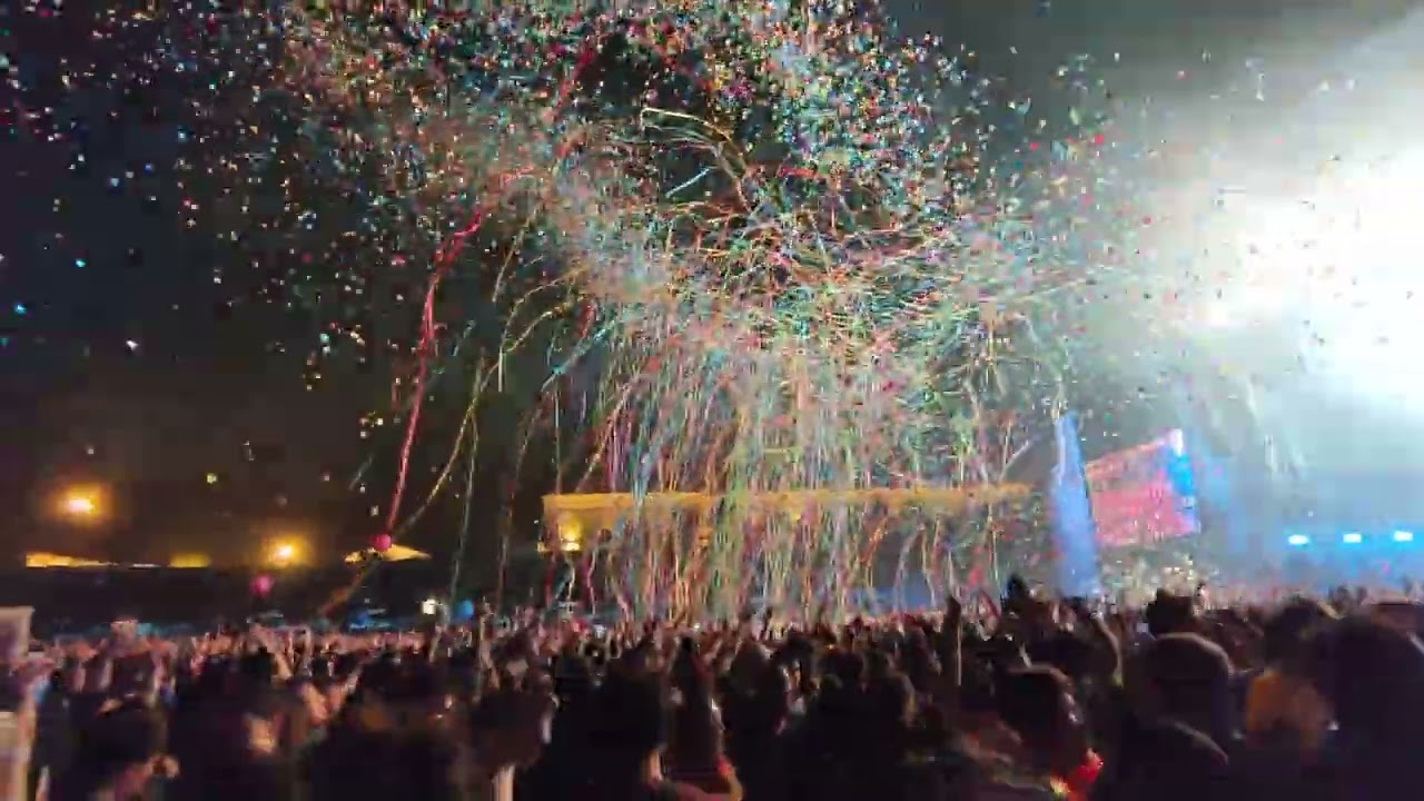 Viña Rock 2022: el espectacular cierre de La Pegatina y su confeti