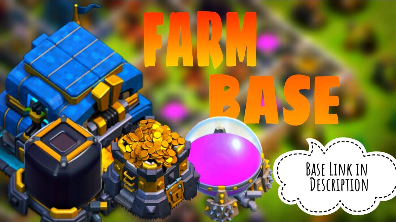 New Top 20 Th12 Farm Base 2019 | Base Link In Description | Farm Base