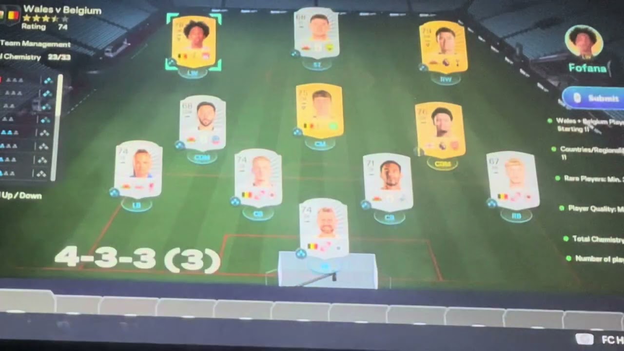 EAFC 26 Marqueen Matchups Wales 🏴󠁧󠁢󠁷󠁬󠁳󠁿 VS Belgium 🇧🇪 CHEAP SBC 