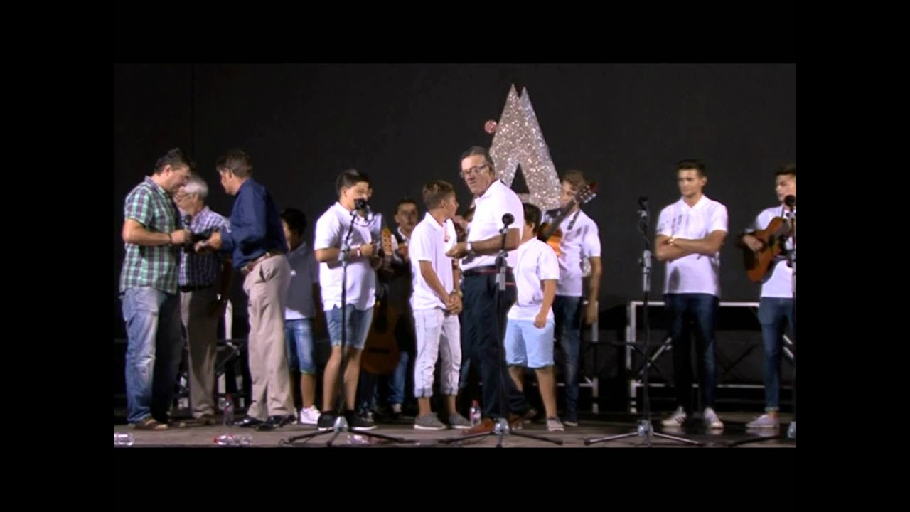 Homenaje de la asociacion de Autores del carnaval de Cadiz a Cayetano Lobón Ledezma
