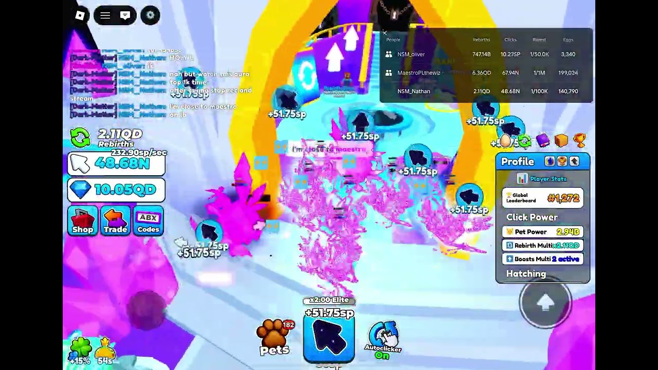 SO I GOT ON THE LEADERBOARDS