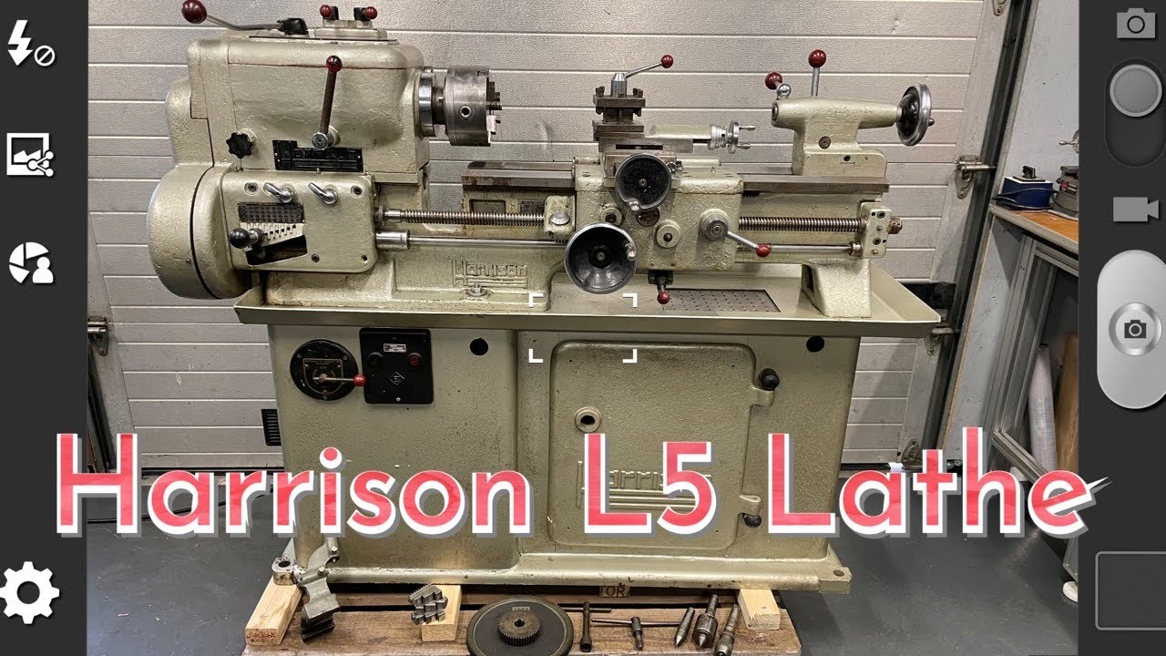 Harrison L5 in excellent condition Lathe Metalworking Tour Svarv