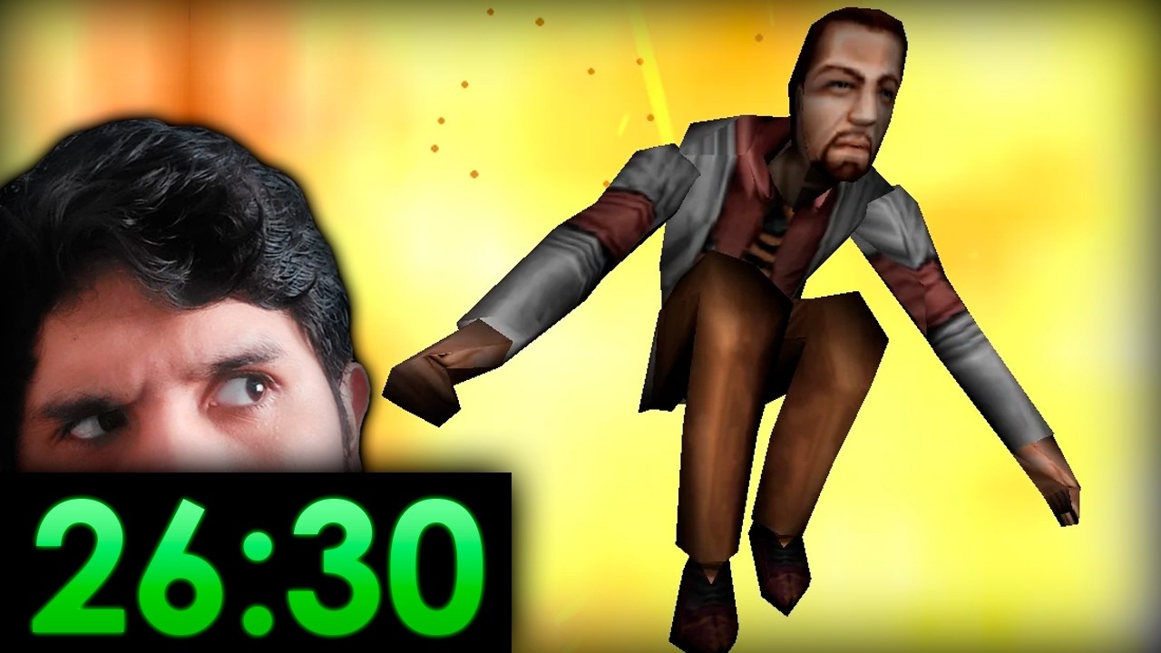 ASÍ ES el SPEEDRUN RÉCORD MUNDIAL de HALF LIFE 1