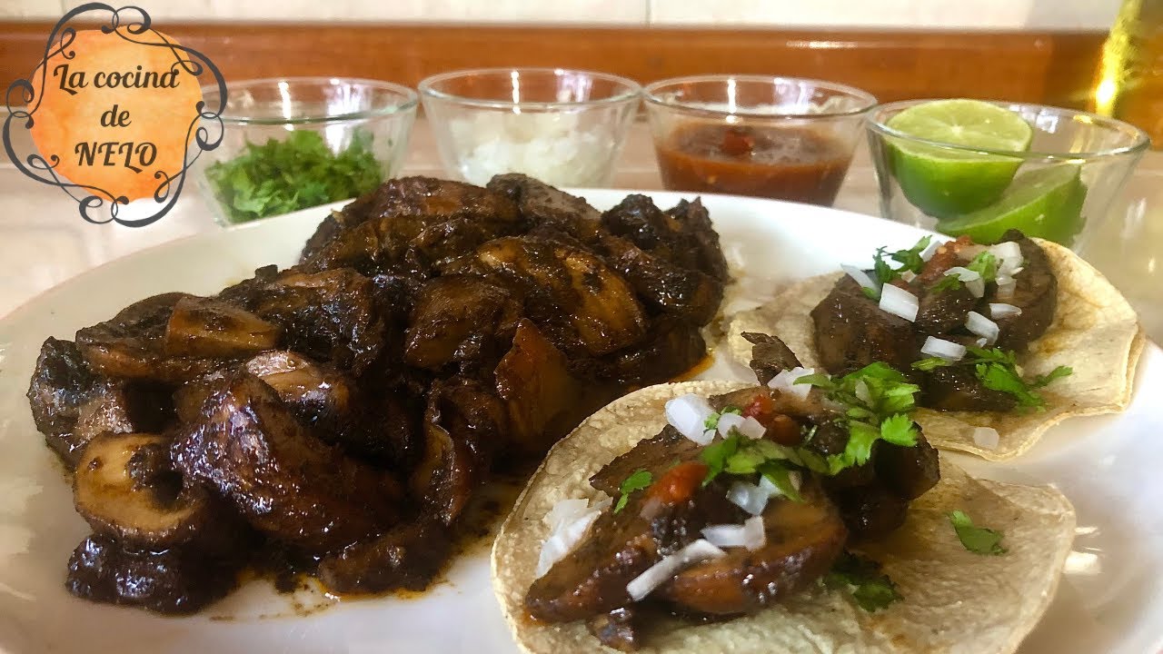 CARNITAS DE HONGOS PORTOBELO!🍄| Una rica y original forma de preparar los hongos!👌🏼