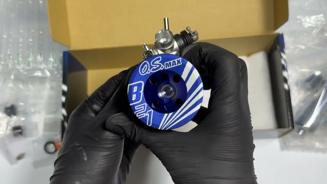 OS MAX B21 Combo Set .21 Nitro Engine (Unboxing and First Look)