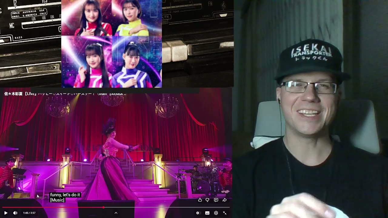Reaction - Momoiro - Happy♡Sweet♡Birthday from 『AYAKA NATION 2022 in TOKYO GARDEN THEATER』）