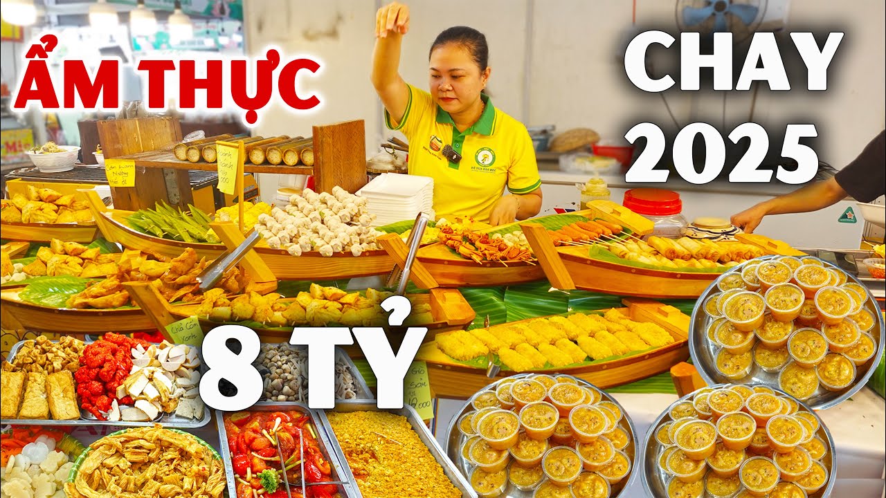 Bất Ngờ Tuần Lễ Ẩm Thực Chay 2025 | M&oacute;n Ngon Hội Tụ Tr&ecirc;n Thuyền Ra Khơi Đầu Tư Hơn 8 Tỷ Đồng