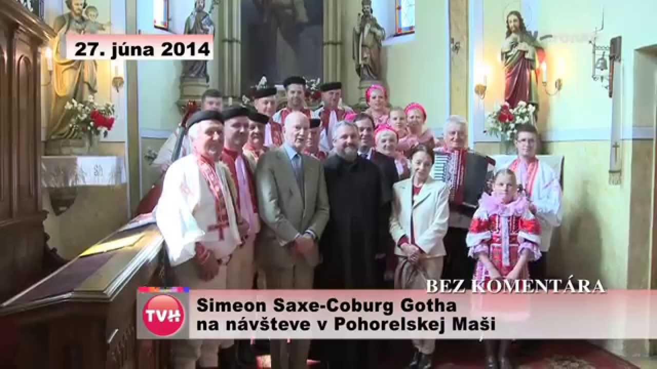 Bez komentára - Simeon Saxe-Coburg Gotha v Pohorelskej Maši